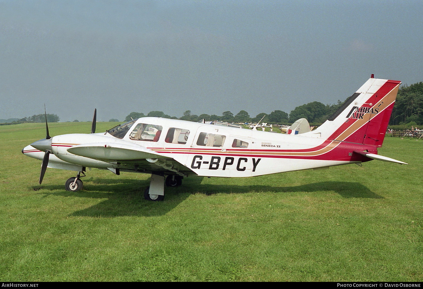 Aircraft Photo of G-BPCY | Piper PA-34-200T Seneca II | Abbas Air | AirHistory.net #716883