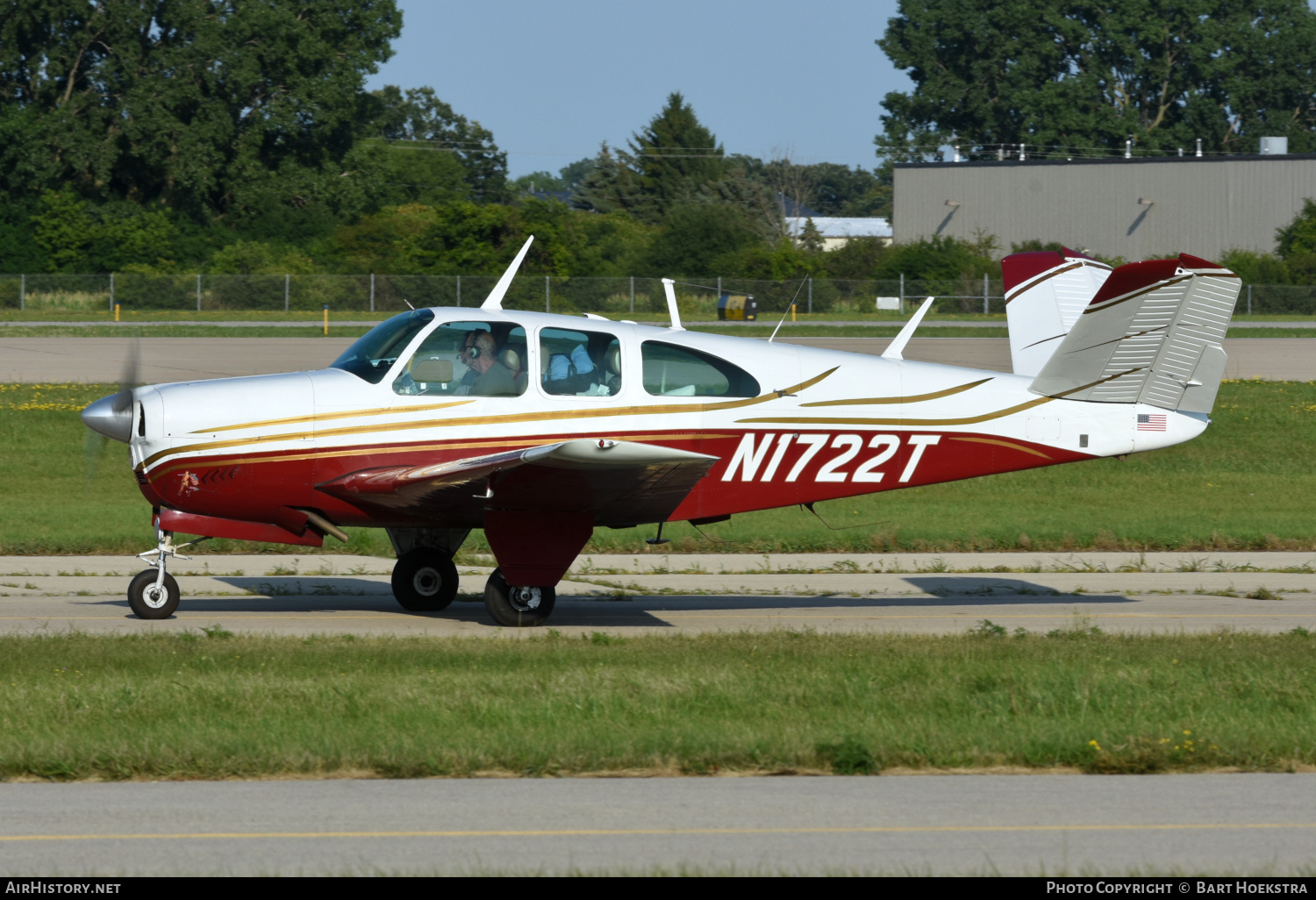 Aircraft Photo of N1722T | Beech P35 Bonanza | AirHistory.net #716888