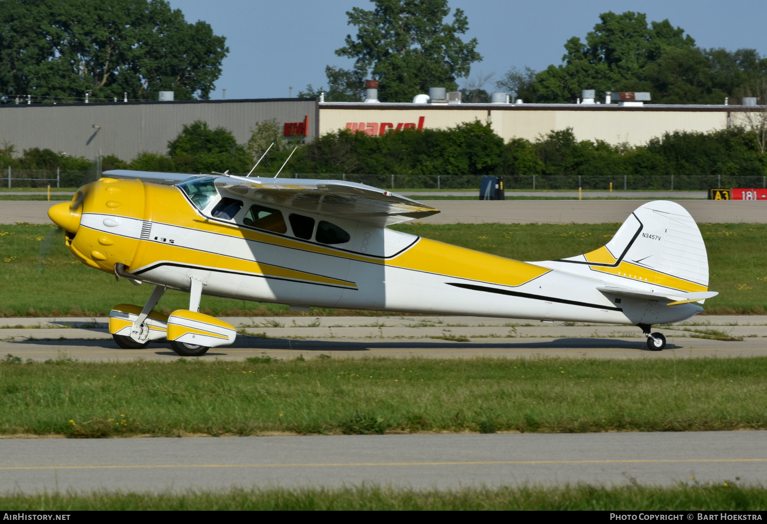 Aircraft Photo of N3457V | Cessna 195 | AirHistory.net #716889