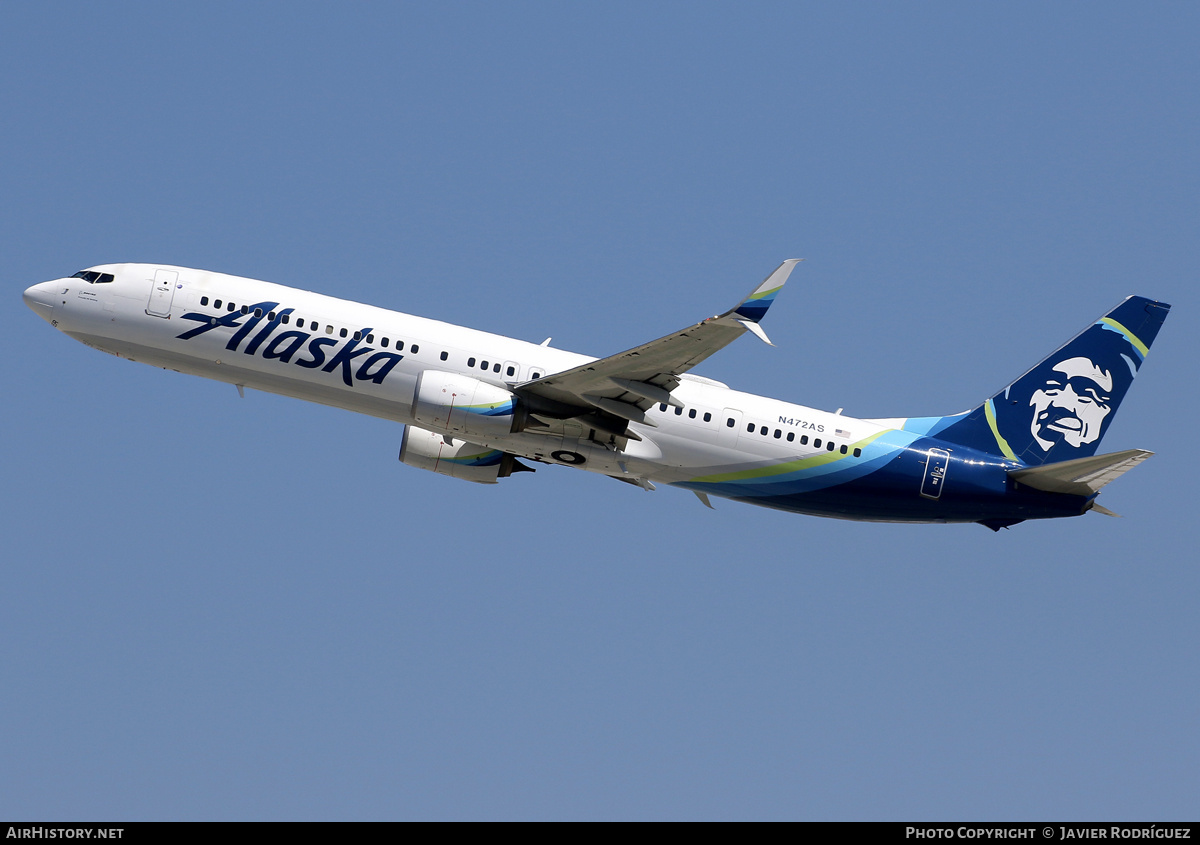 Aircraft Photo of N472AS | Boeing 737-990/ER | Alaska Airlines | AirHistory.net #716910