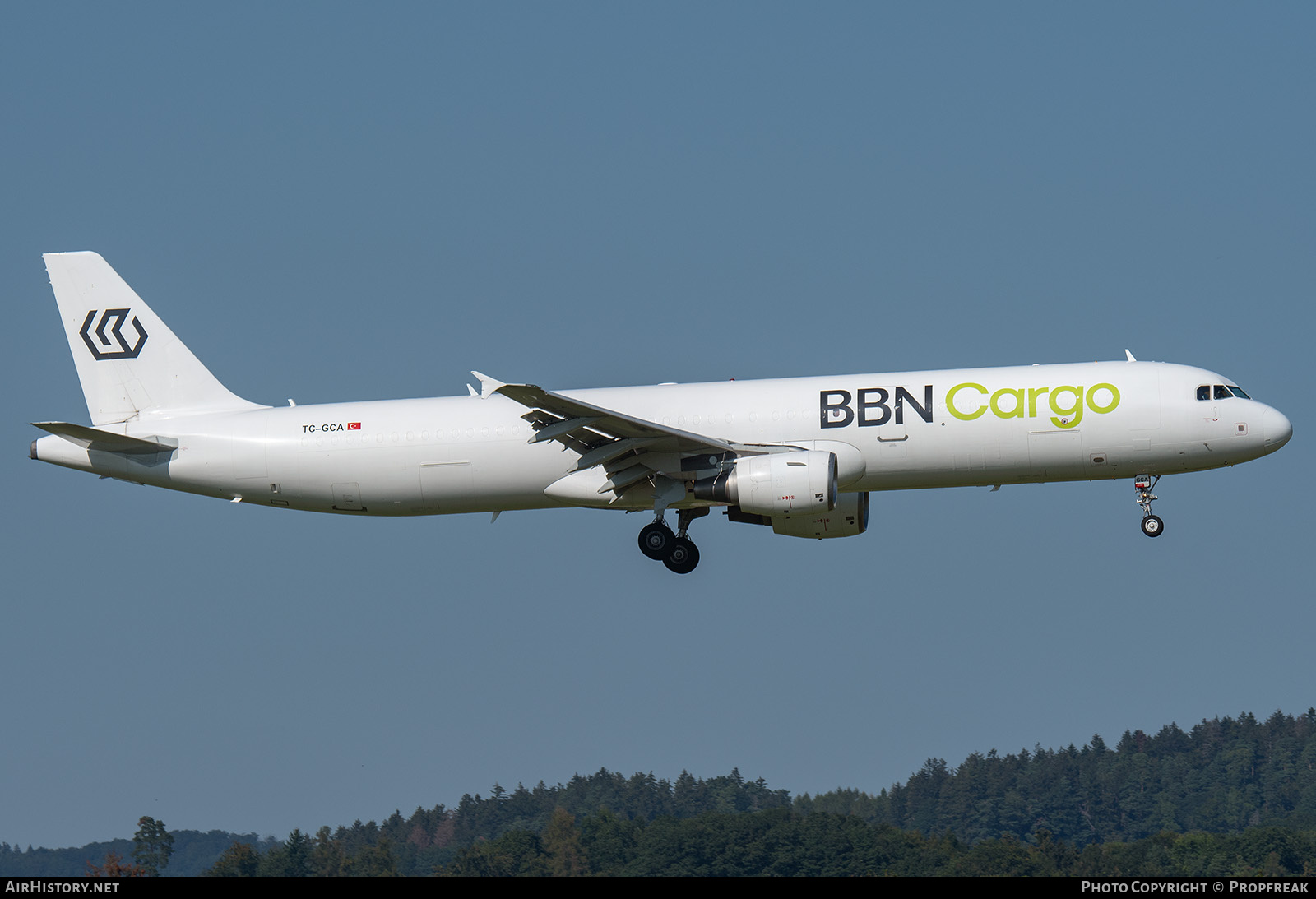 Aircraft Photo of TC-GCA | Airbus A321-211/P2F | BBN Airlines Cargo | AirHistory.net #716918