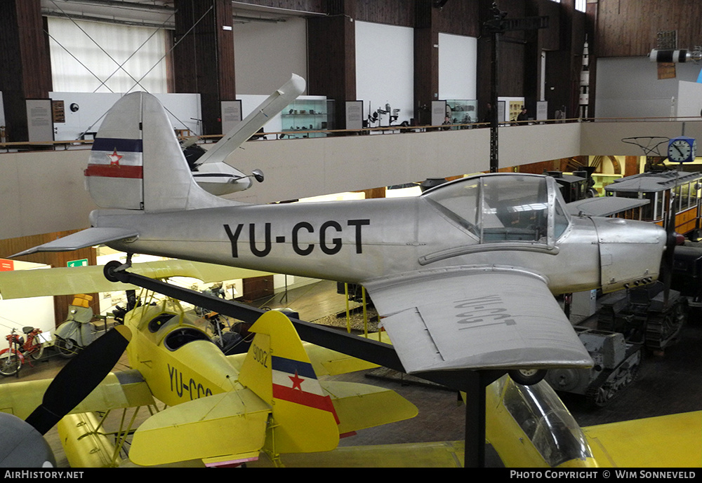 Aircraft Photo of YU-CGT | Utva BC-3 Trojka | Yugoslavia - Air Force | AirHistory.net #717036