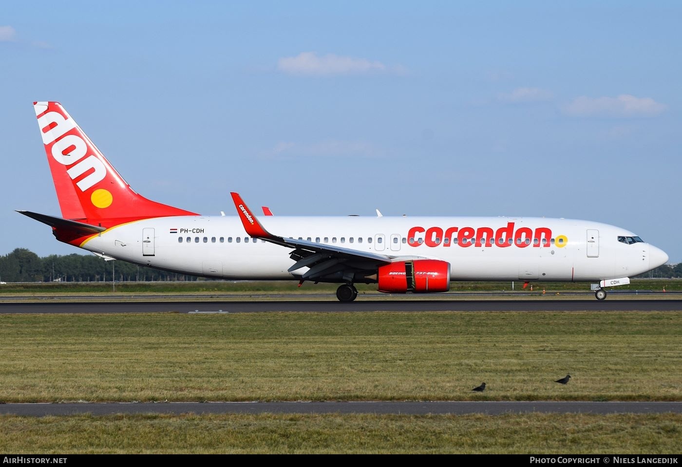Aircraft Photo of PH-CDH | Boeing 737-86J | Corendon Dutch Airlines | AirHistory.net #717045