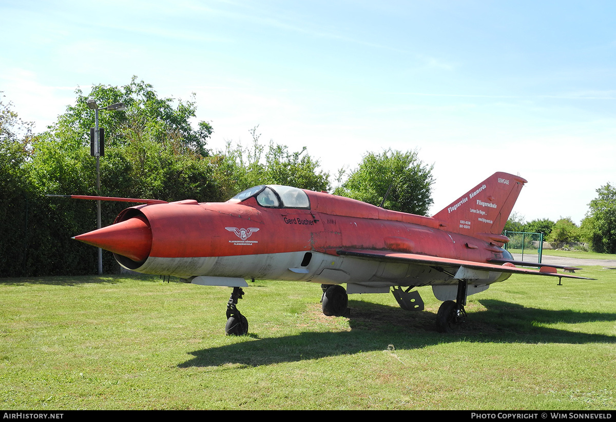 Aircraft Photo of 2229 | Mikoyan-Gurevich MiG-21PFM | Germany - Air Force | AirHistory.net #717049
