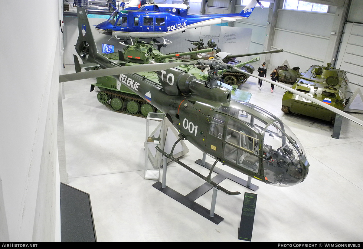 Aircraft Photo of TO-001 | Aerospatiale HO-42 Partizan | Slovenia - Air Force | AirHistory.net #717050