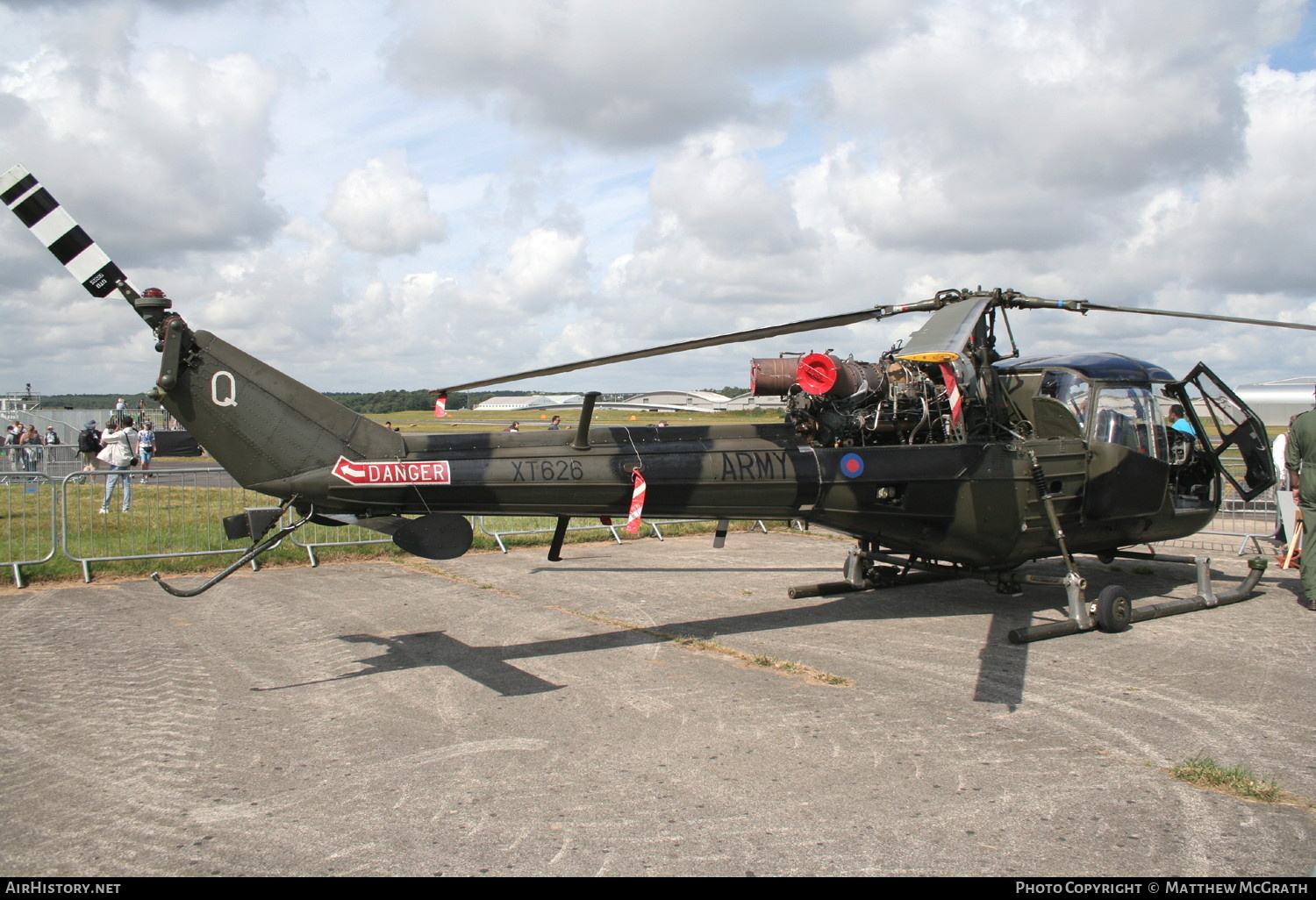 Aircraft Photo of G-CIBW / XT626 | Westland Scout AH1 (P-531-2) | UK - Army | AirHistory.net #717069