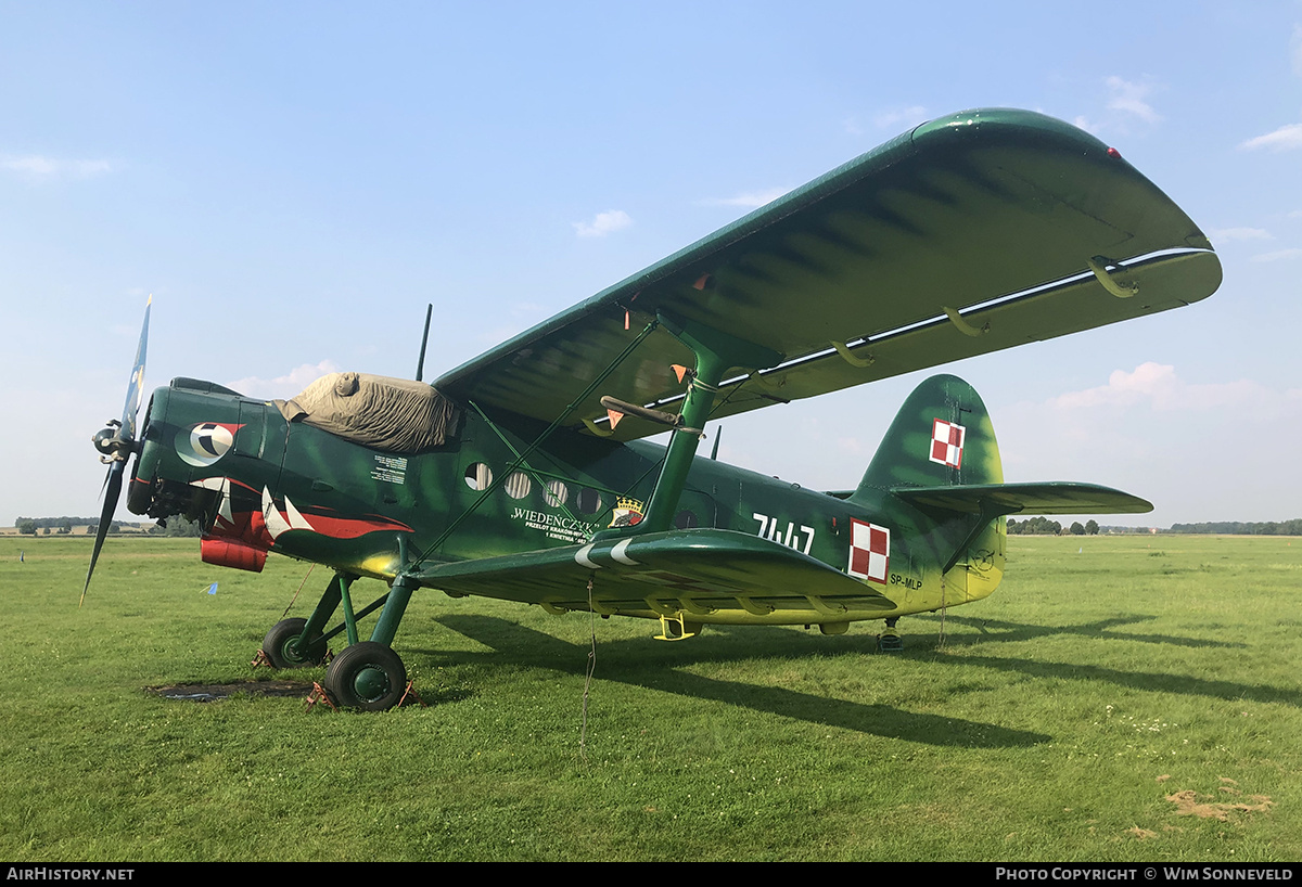 Aircraft Photo of SP-MLP / 7447 | Antonov An-2T | Poland - Air Force | AirHistory.net #717087