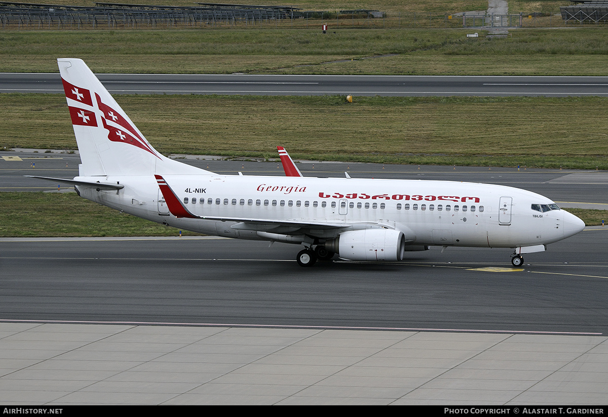 Aircraft Photo of 4L-NIK | Boeing 737-783 | Georgian Airways | AirHistory.net #717090