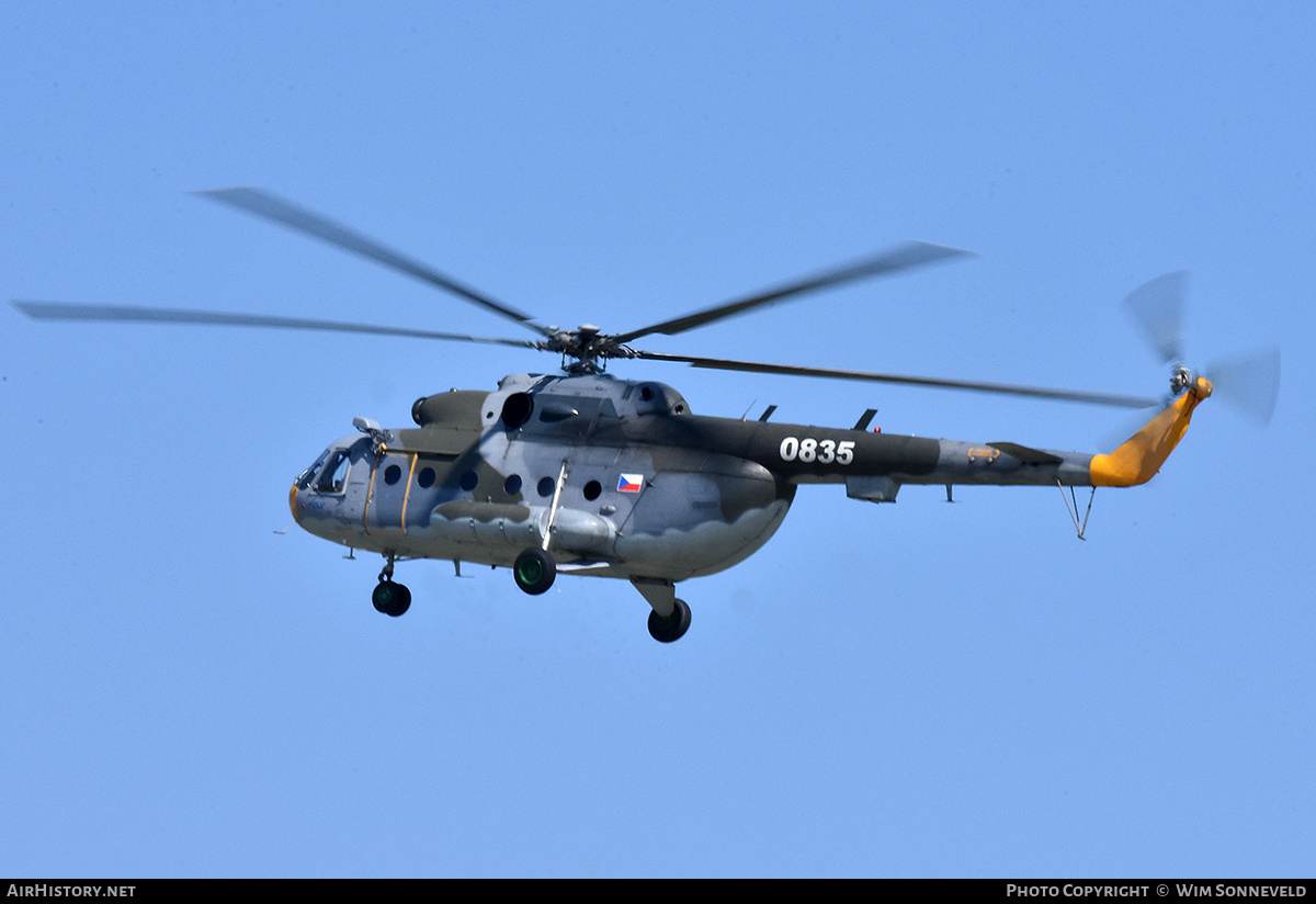 Aircraft Photo of 0835 | Mil Mi-17 | Czechia - Air Force | AirHistory.net #717095