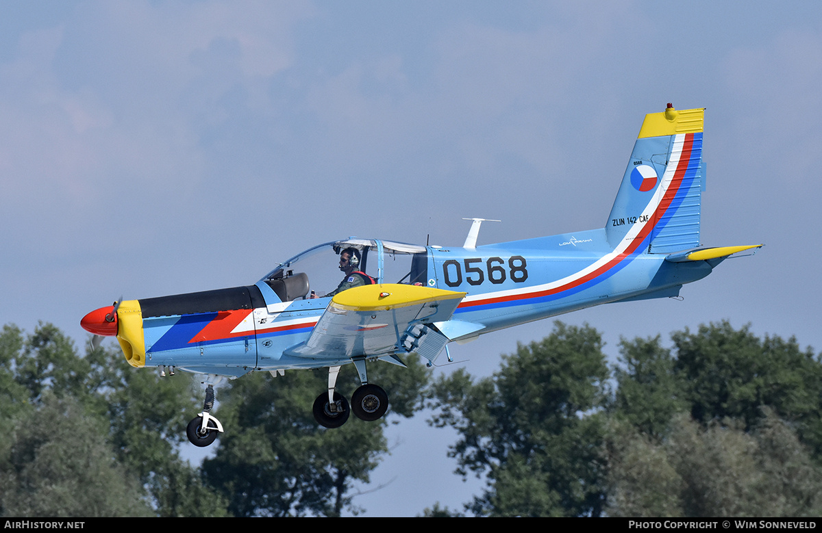 Aircraft Photo of 0568 | Zlin Z-142C AF | Czechia - Air Force | AirHistory.net #717097