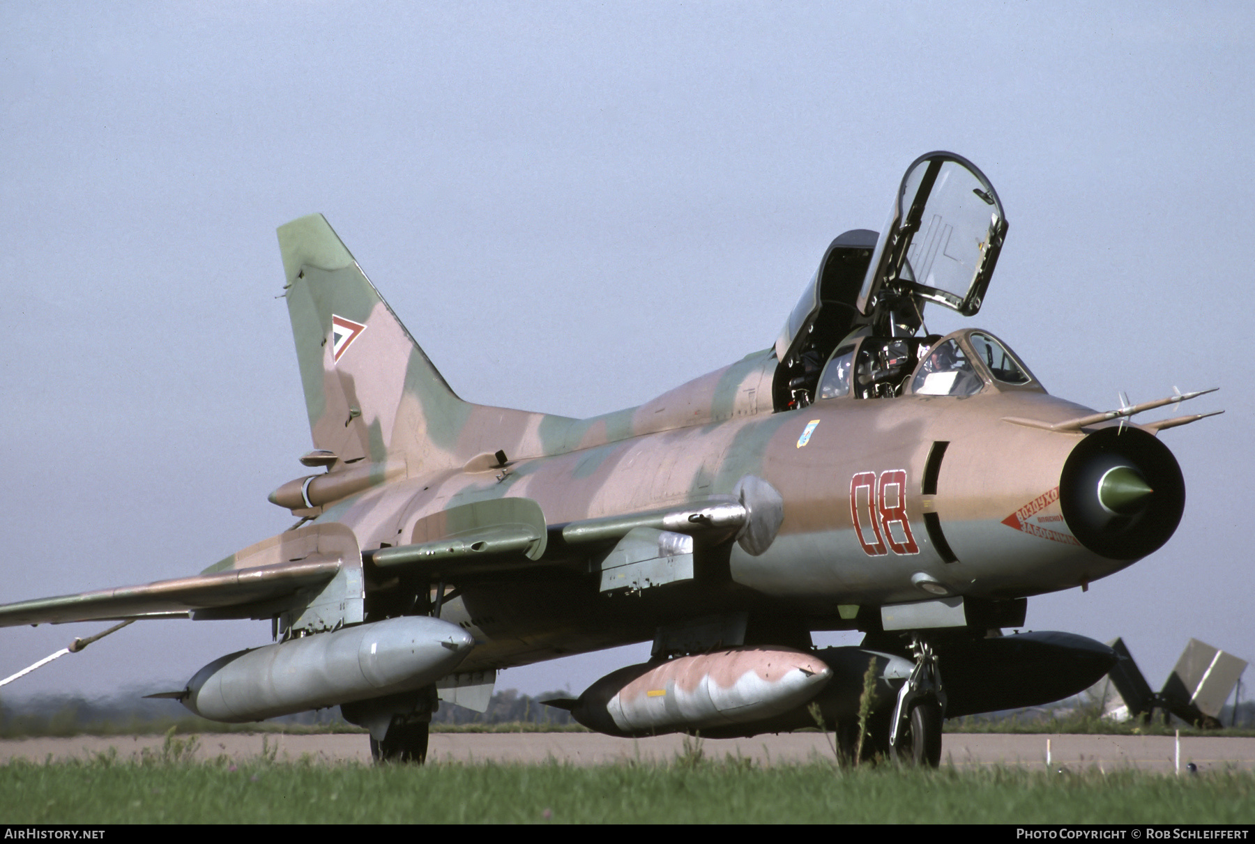 Aircraft Photo of 08 | Sukhoi Su-22UM3K | Hungary - Air Force | AirHistory.net #717102