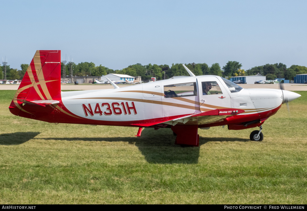 Aircraft Photo of N4361H | Mooney M-20J 201 | AirHistory.net #717144