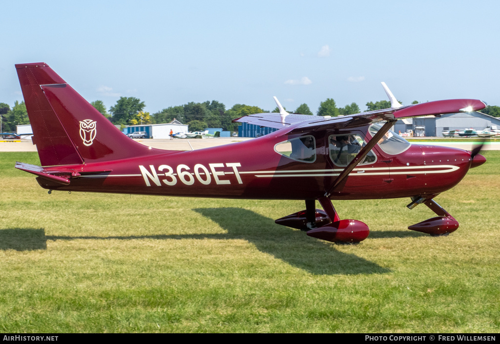 Aircraft Photo of N360ET | Glasair GS-2 Sportsman 2+2 | AirHistory.net #717147