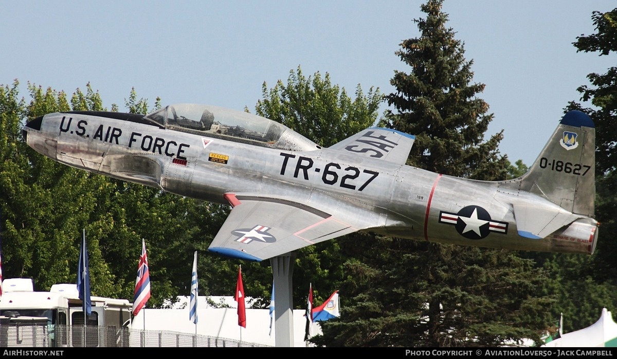 Aircraft Photo of 51-8627 / 0-18627 | Lockheed T-33A | USA - Air Force | AirHistory.net #717179