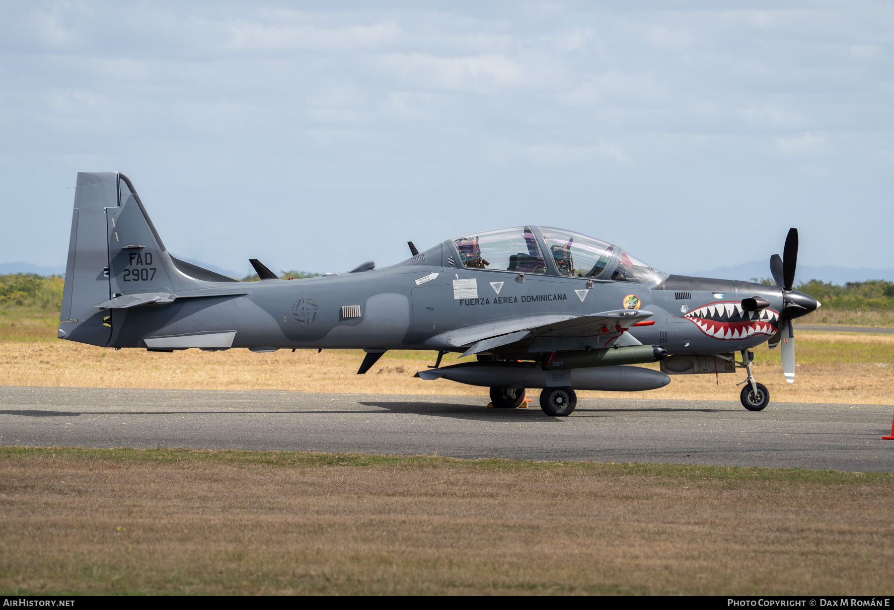 Aircraft Photo of 2907 / FAD 2907 | Embraer A-29B Super Tucano | Dominican Republic - Air Force | AirHistory.net #717207