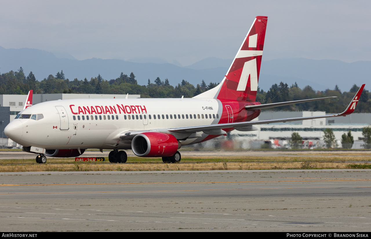 Aircraft Photo of C-FHNI | Boeing 737-7CT | Canadian North | AirHistory.net #717220
