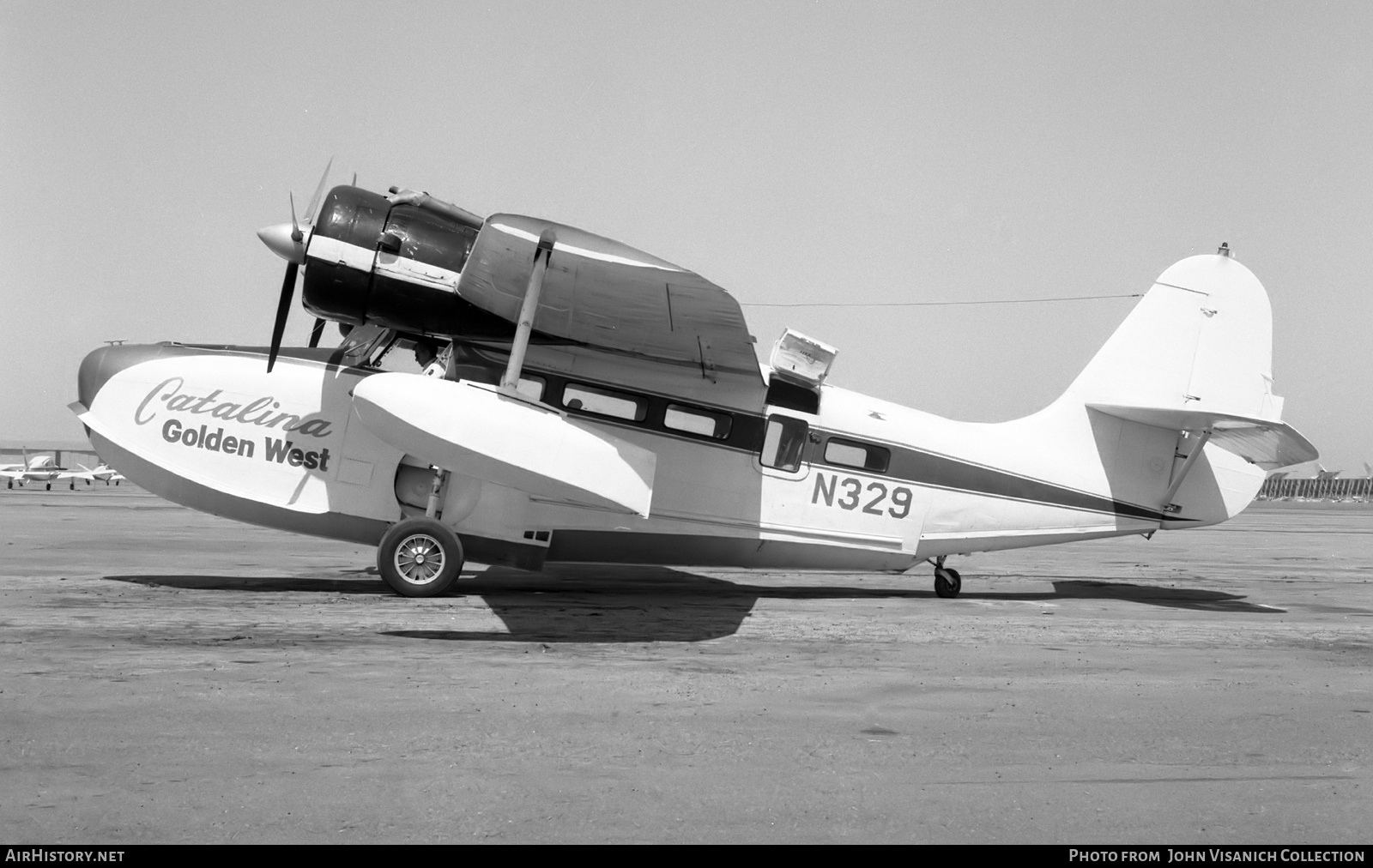 Aircraft Photo of N329 | Grumman G-21A Goose | Catalina Golden West Airlines | AirHistory.net #717223