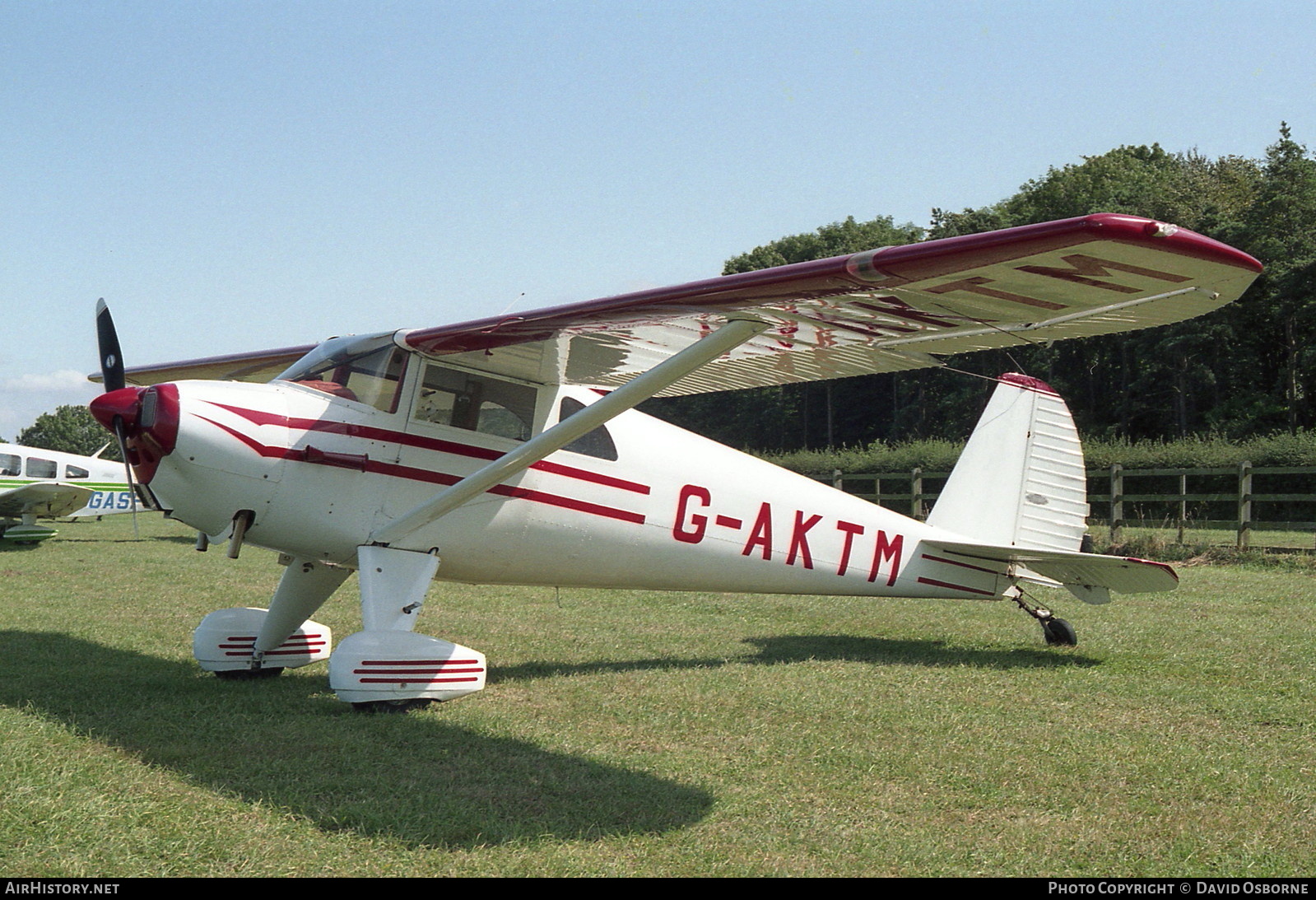 Aircraft Photo of G-AKTM | Luscombe 8F Silvaire | AirHistory.net #717247