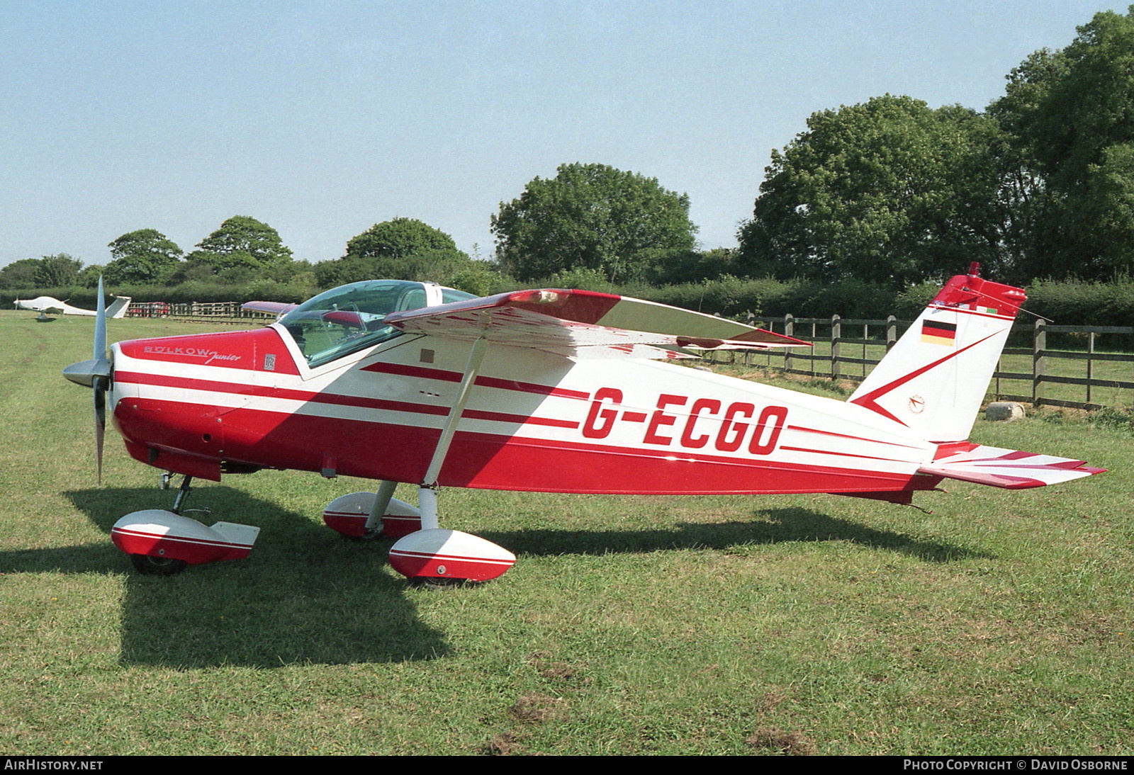 Aircraft Photo of G-ECGO | Bölkow Bo-208C Junior | AirHistory.net #717251