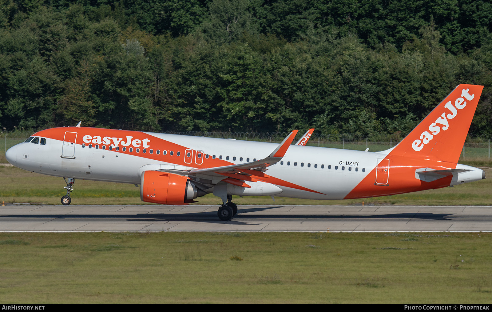 Aircraft Photo of G-UZHY | Airbus A320-251N | EasyJet | AirHistory.net #717257