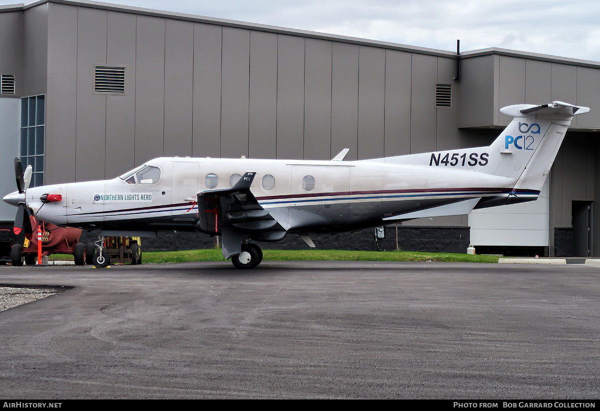 Aircraft Photo of N451SS | Pilatus PC-12/45 | Northern Lights Aero | AirHistory.net #717278