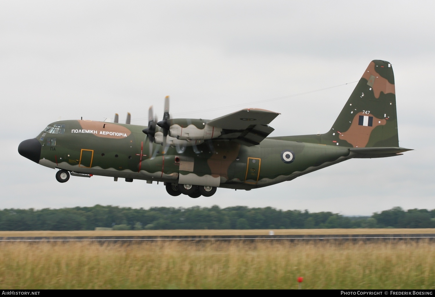 Aircraft Photo of 747 | Lockheed C-130H Hercules | Greece - Air Force | AirHistory.net #717290