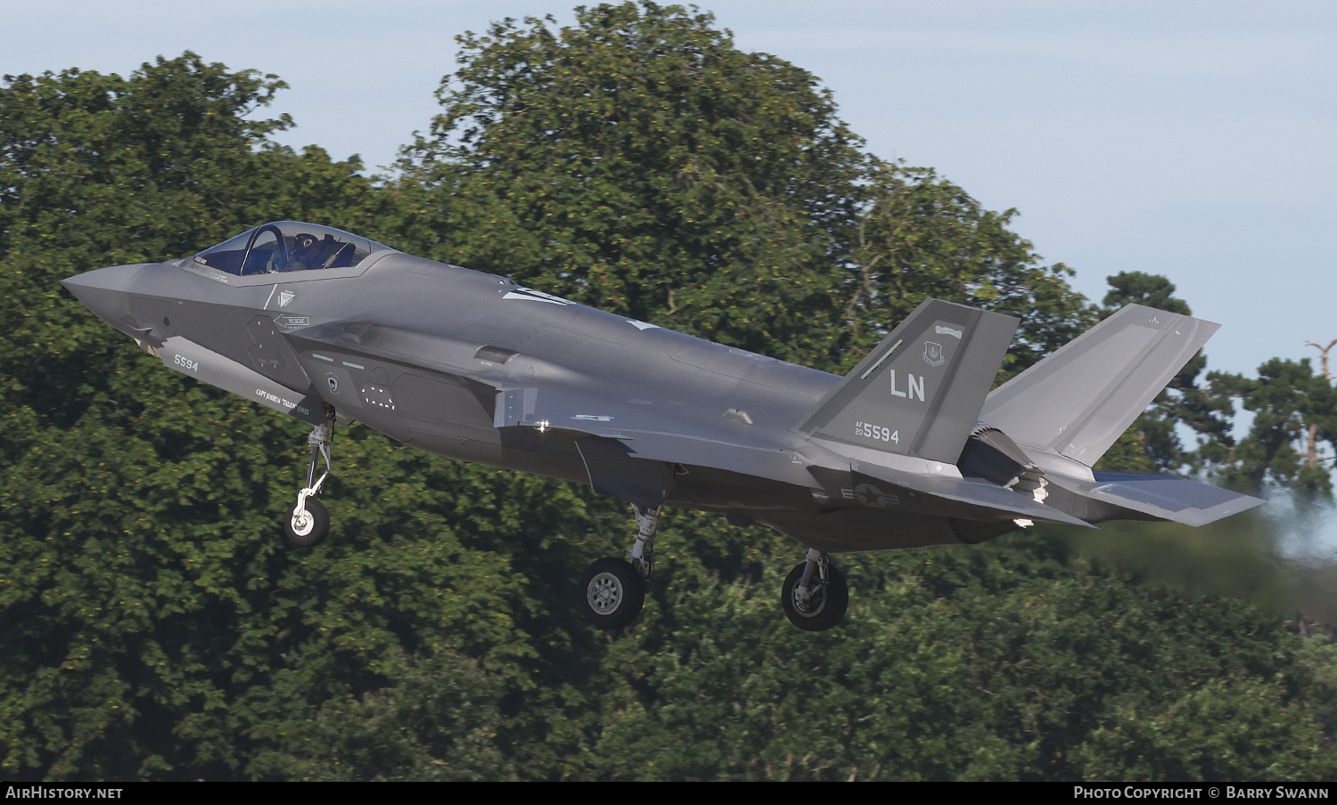 Aircraft Photo of 20-5594 | Lockheed Martin F-35A Lightning II | USA - Air Force | AirHistory.net #717296