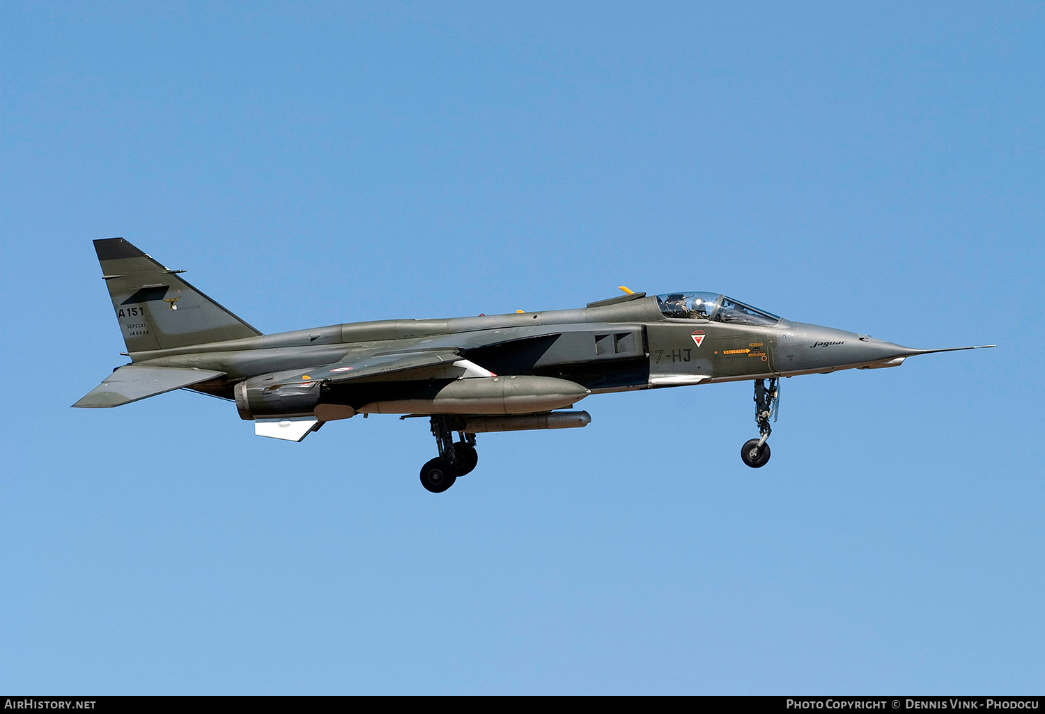Aircraft Photo of A151 | Sepecat Jaguar A | France - Air Force | AirHistory.net #717326