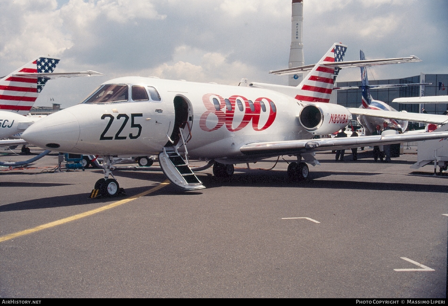 Aircraft Photo of N800BA | British Aerospace BAe-125-800A | British Aerospace | AirHistory.net #717355