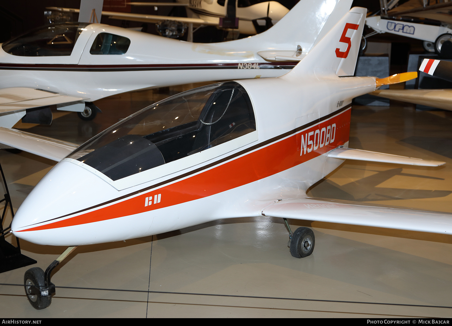 Aircraft Photo of N500BD | Bede BD-5 | AirHistory.net #717364