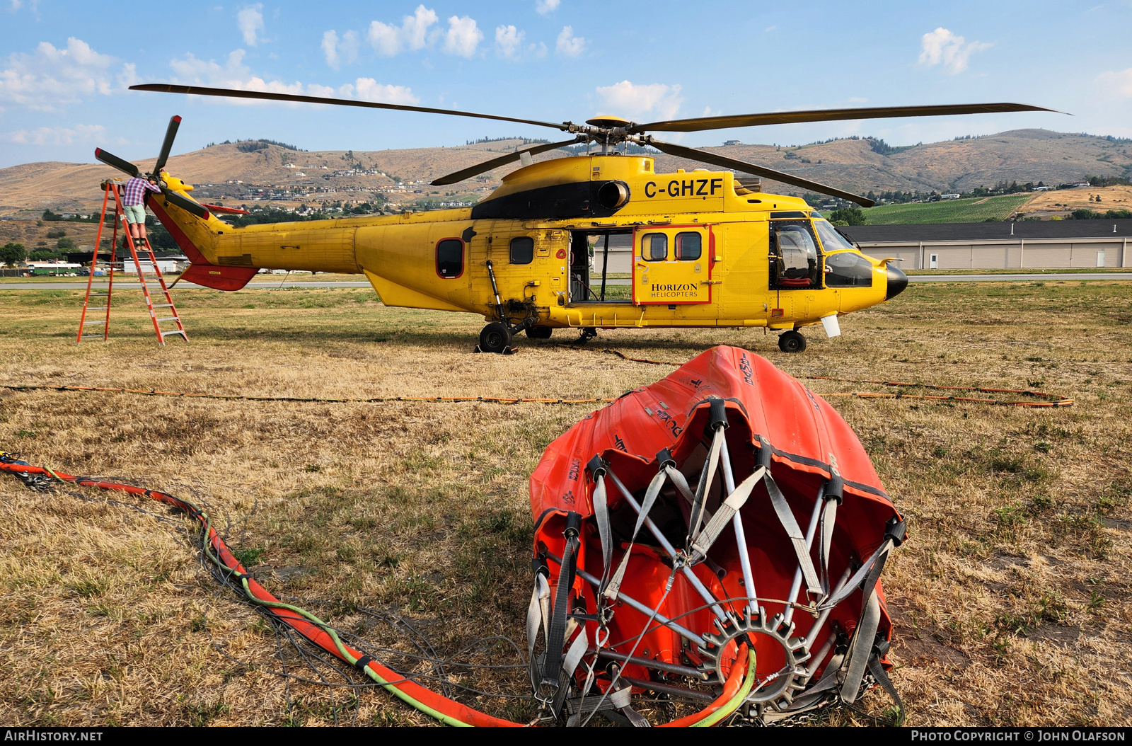 Aircraft Photo of C-GHZF | Aerospatiale AS-332L2 Super Puma | Horizon Helicopters | AirHistory.net #717387