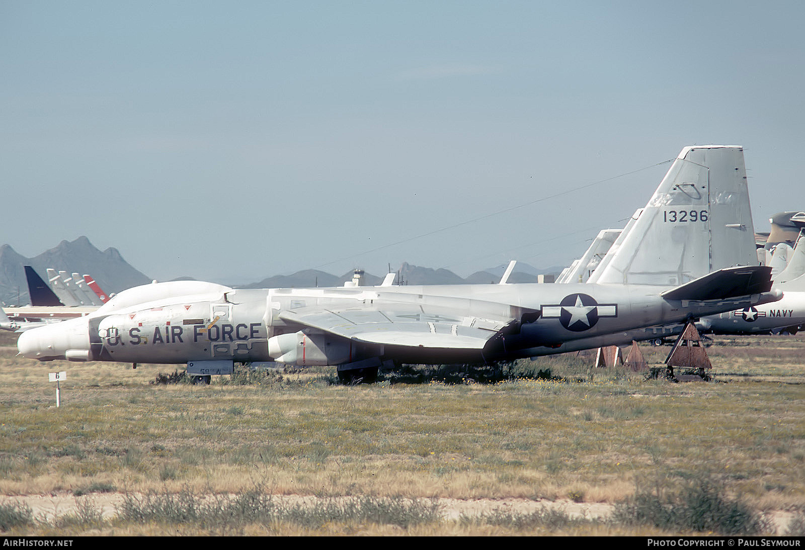 Aircraft Photo of 63-13296 / 13296 | Martin RB-57F Canberra | USA - Air Force | AirHistory.net #717390