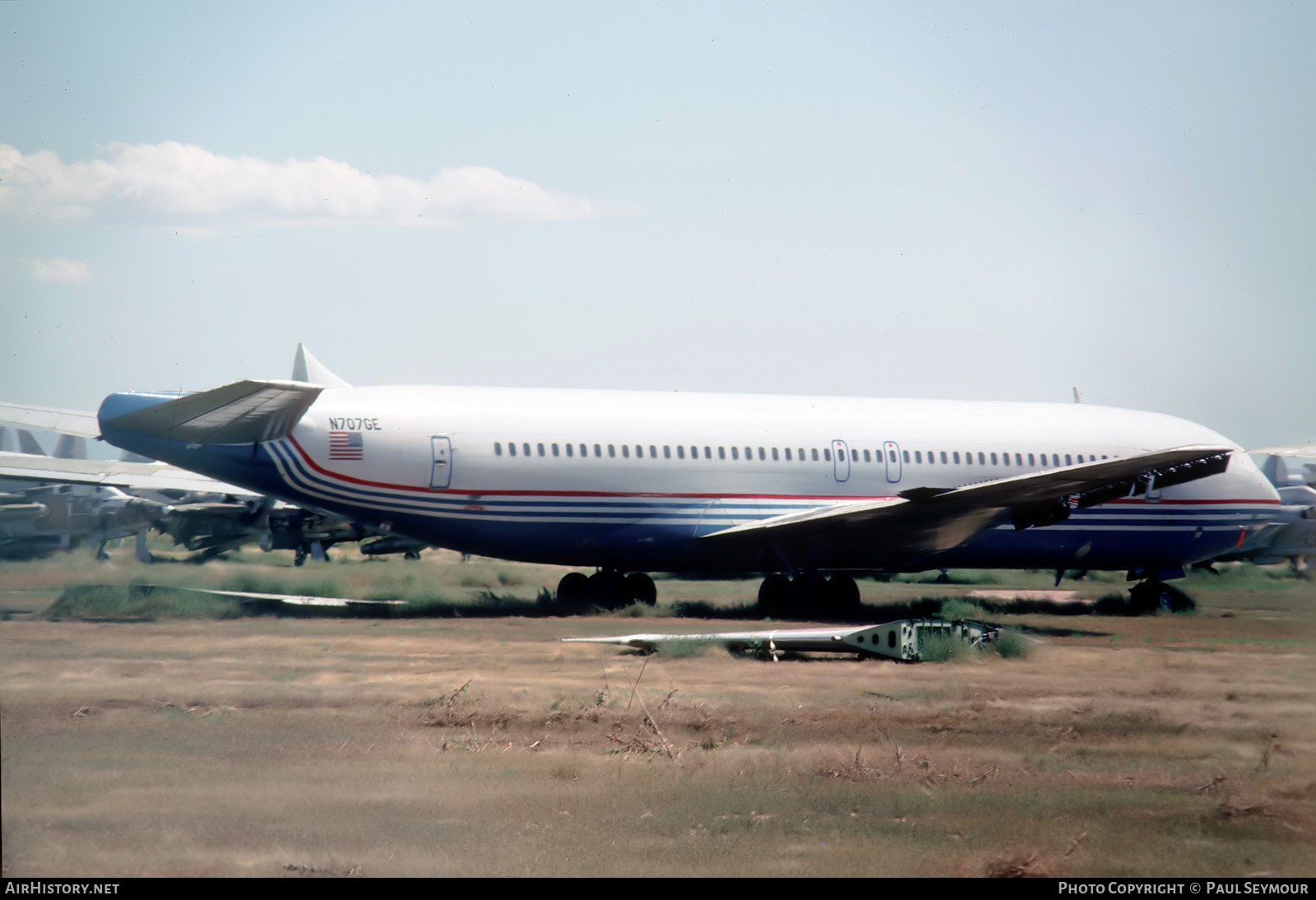 Aircraft Photo of N707GE | Boeing 707-321B | Jet 24 | AirHistory.net #717391