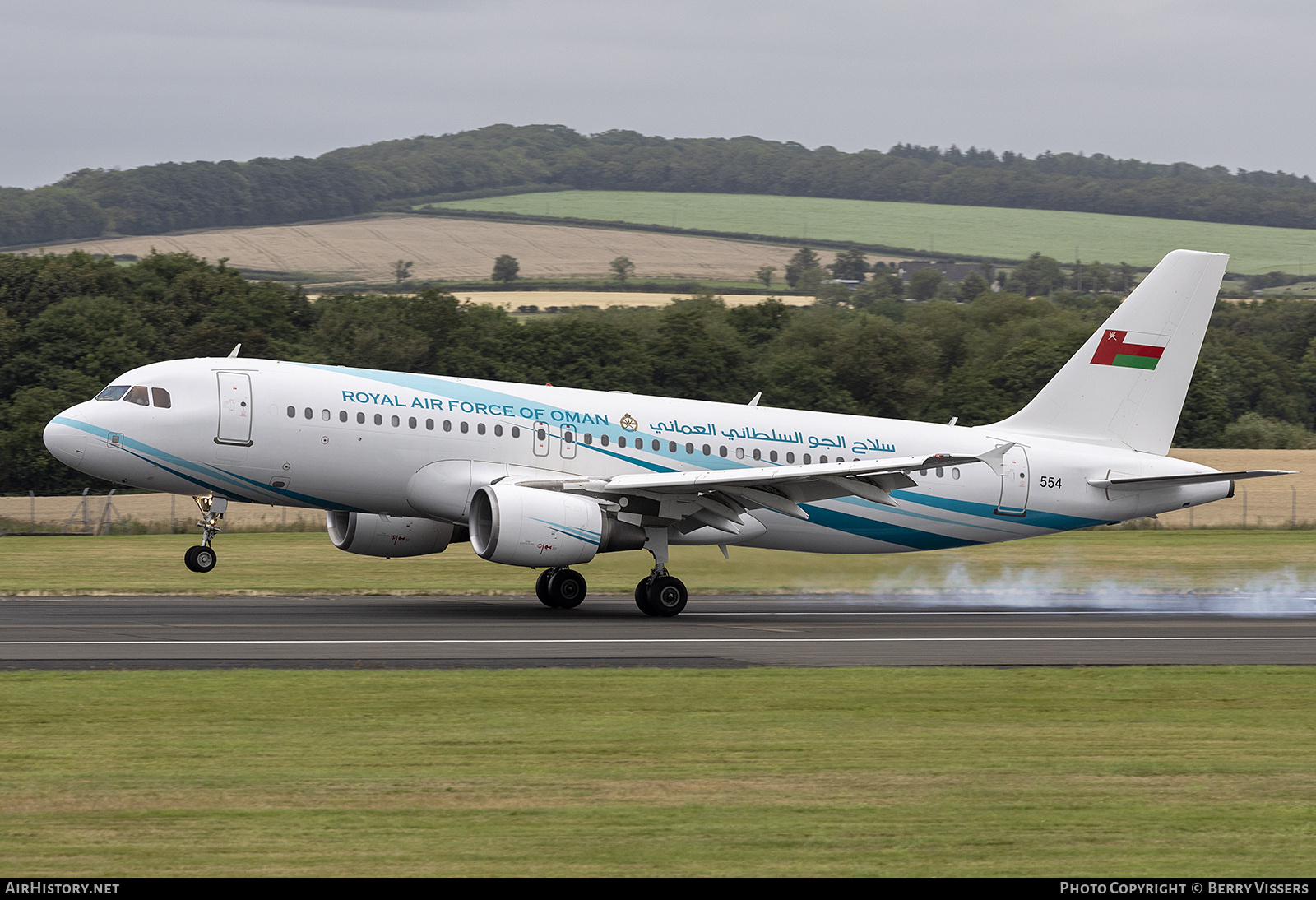 Aircraft Photo of 554 | Airbus ACJ320 (A320-214/CJ) | Oman - Air Force | AirHistory.net #717396