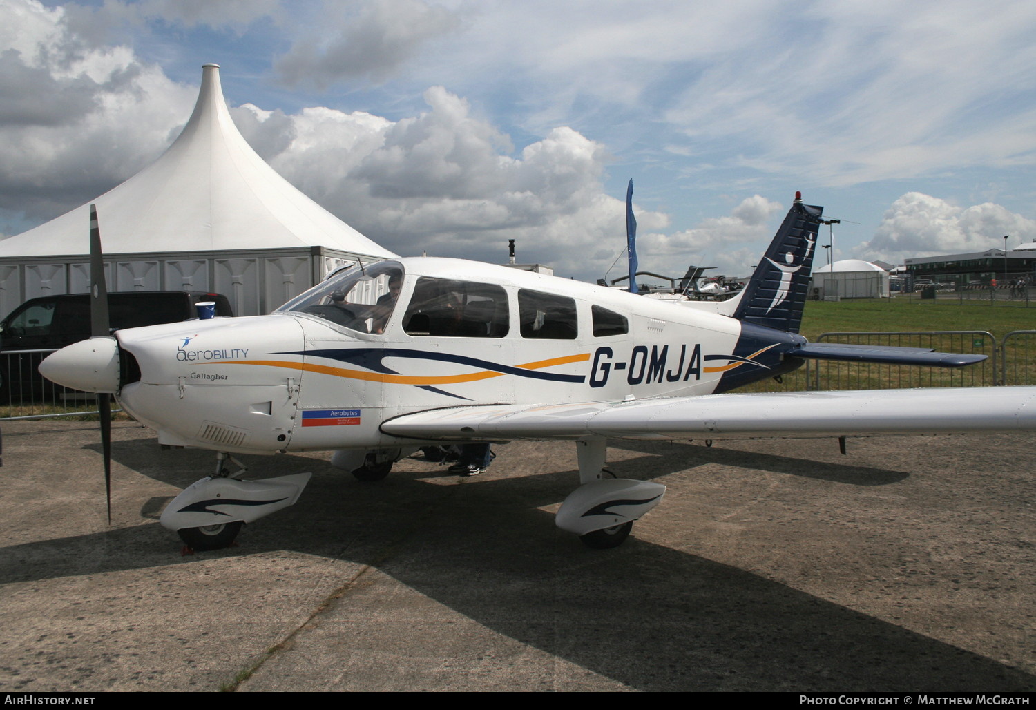 Aircraft Photo of G-OMJA | Piper PA-28-181 Cherokee Archer II | AirHistory.net #717406