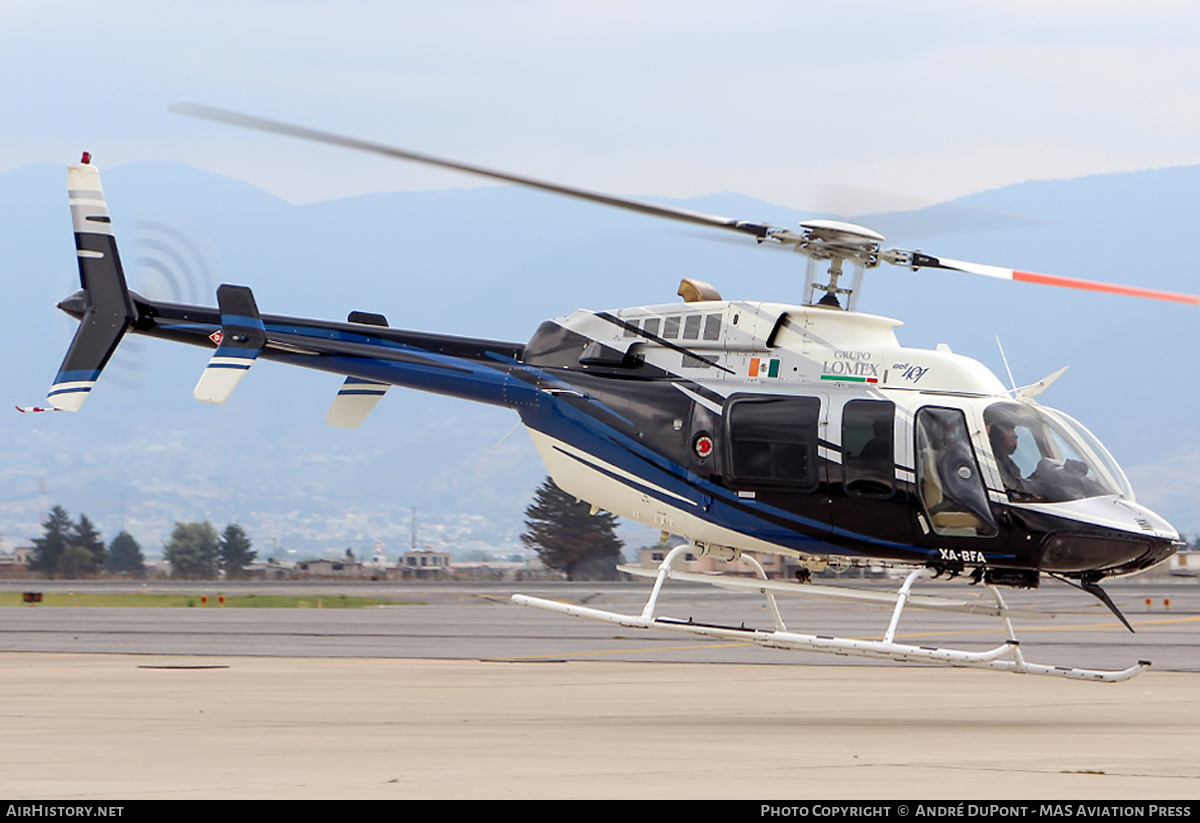 Aircraft Photo of XA-BFA | Bell 407 | AirHistory.net #717430