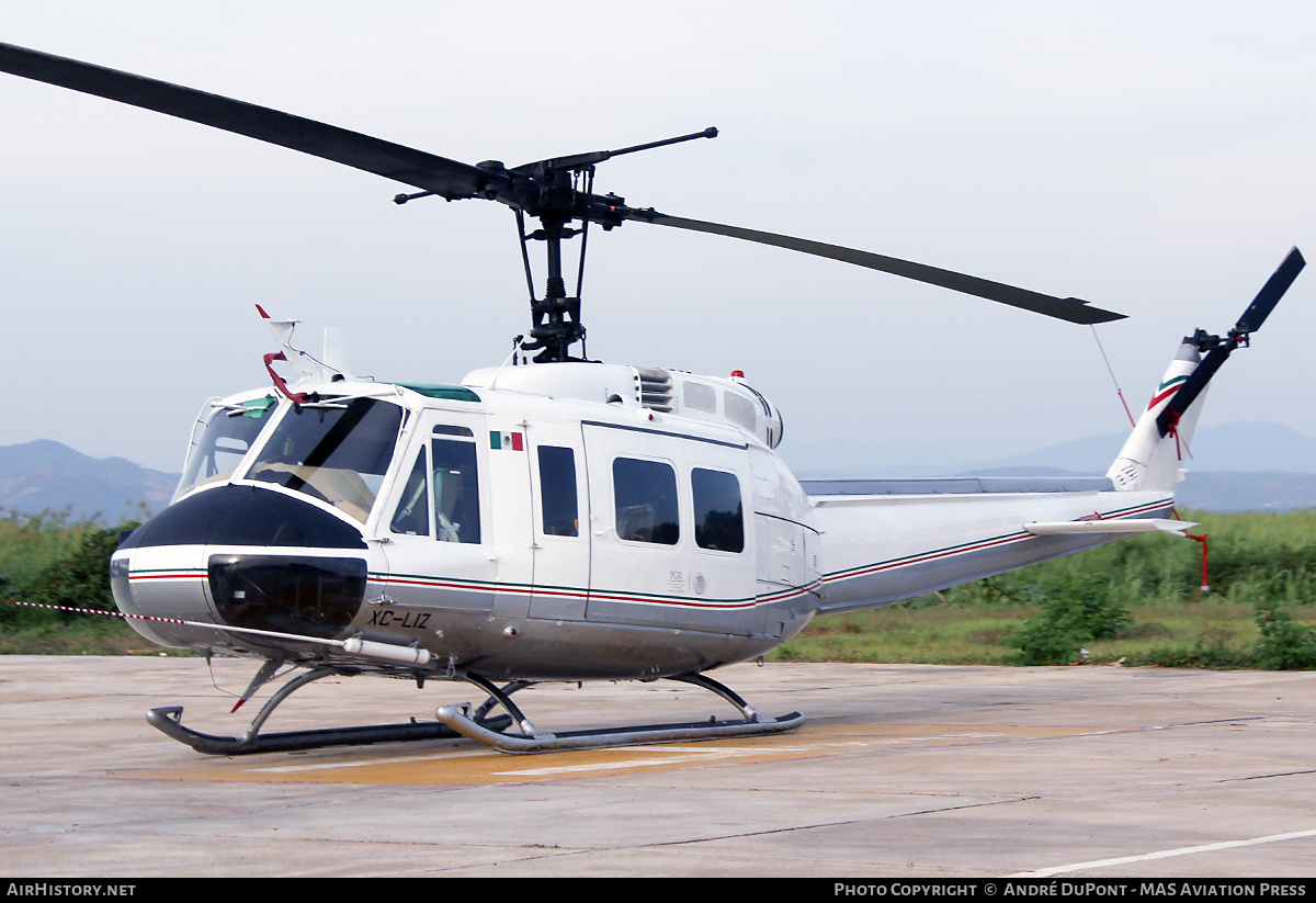 Aircraft Photo of XC-LIZ | Bell UH-1H-II Iroquois | Mexico - Government | AirHistory.net #717433