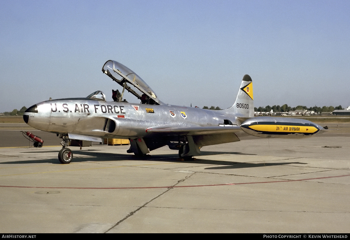 Aircraft Photo of 58-0500 / 80500 | Lockheed T-33A | USA - Air Force | AirHistory.net #717445