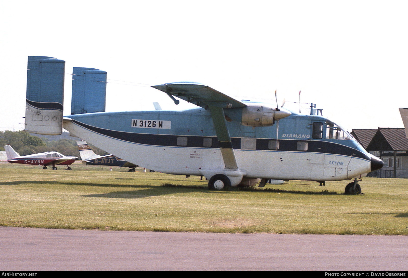 Aircraft Photo of N3126W | Short SC.7 Skyvan 3-100 | Diamang | AirHistory.net #717469
