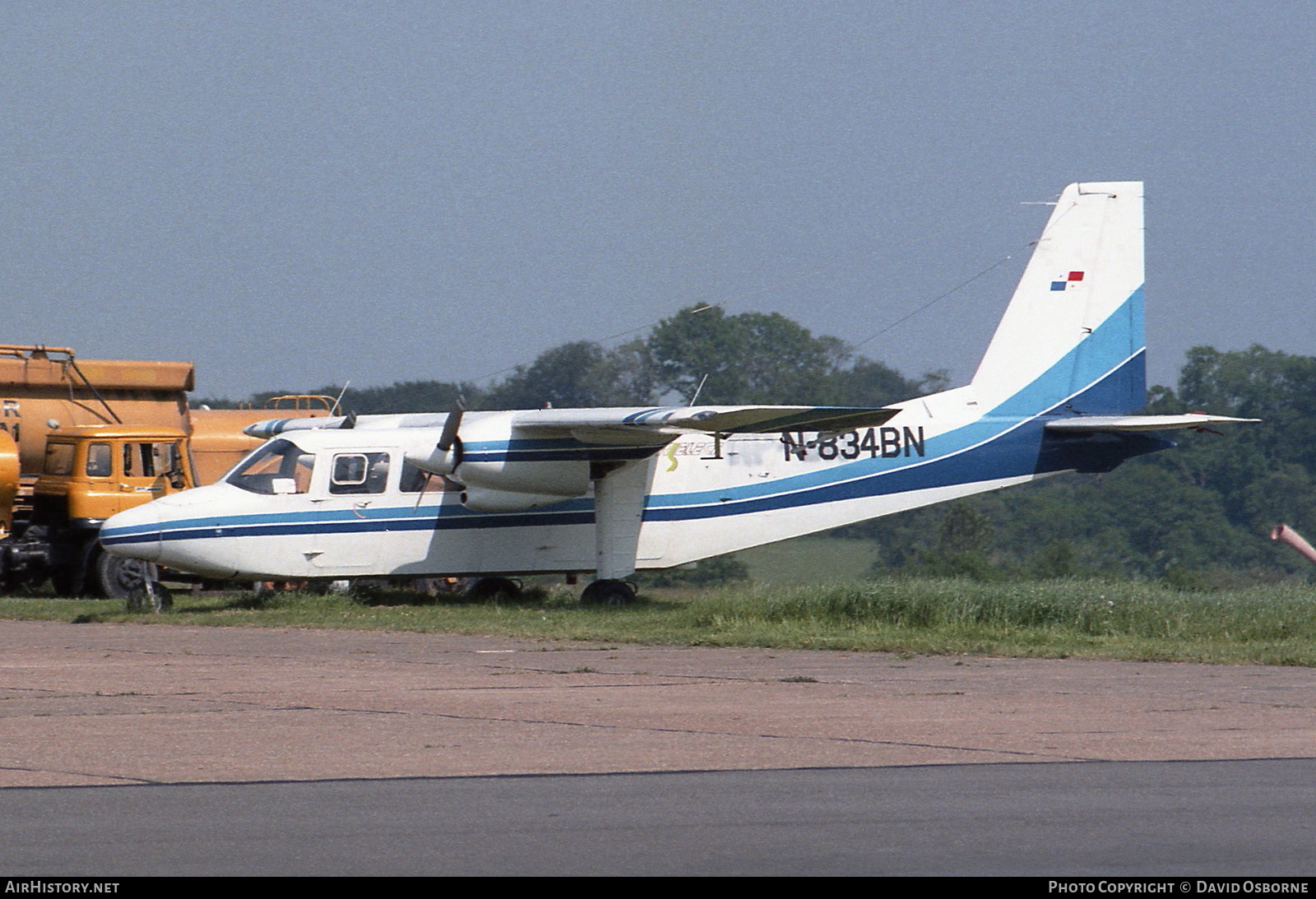 Aircraft Photo of N834BN | Britten-Norman BN-2A-26 Islander | AirSelect | AirHistory.net #717479