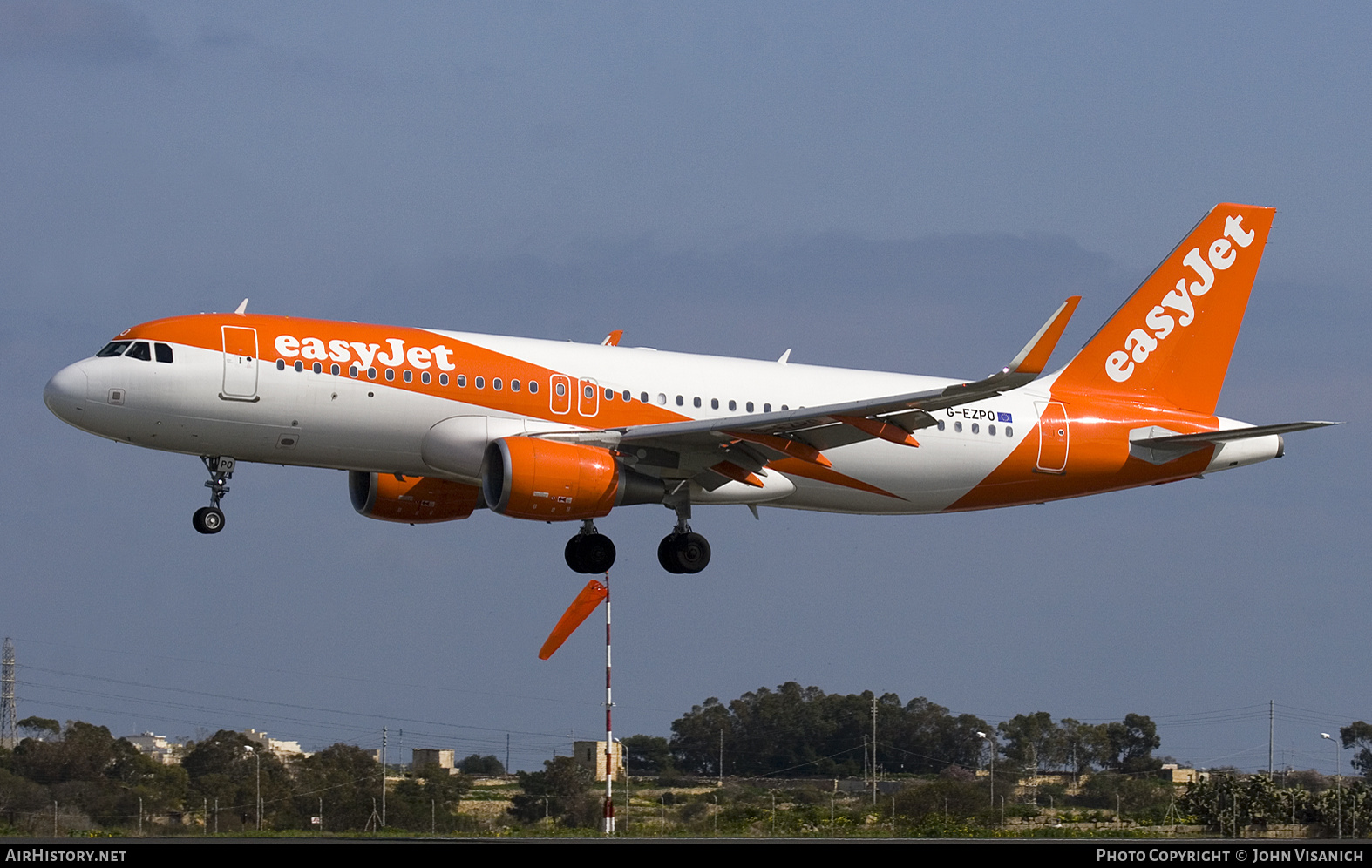 Aircraft Photo of G-EZPO | Airbus A320-214 | EasyJet | AirHistory.net #717493
