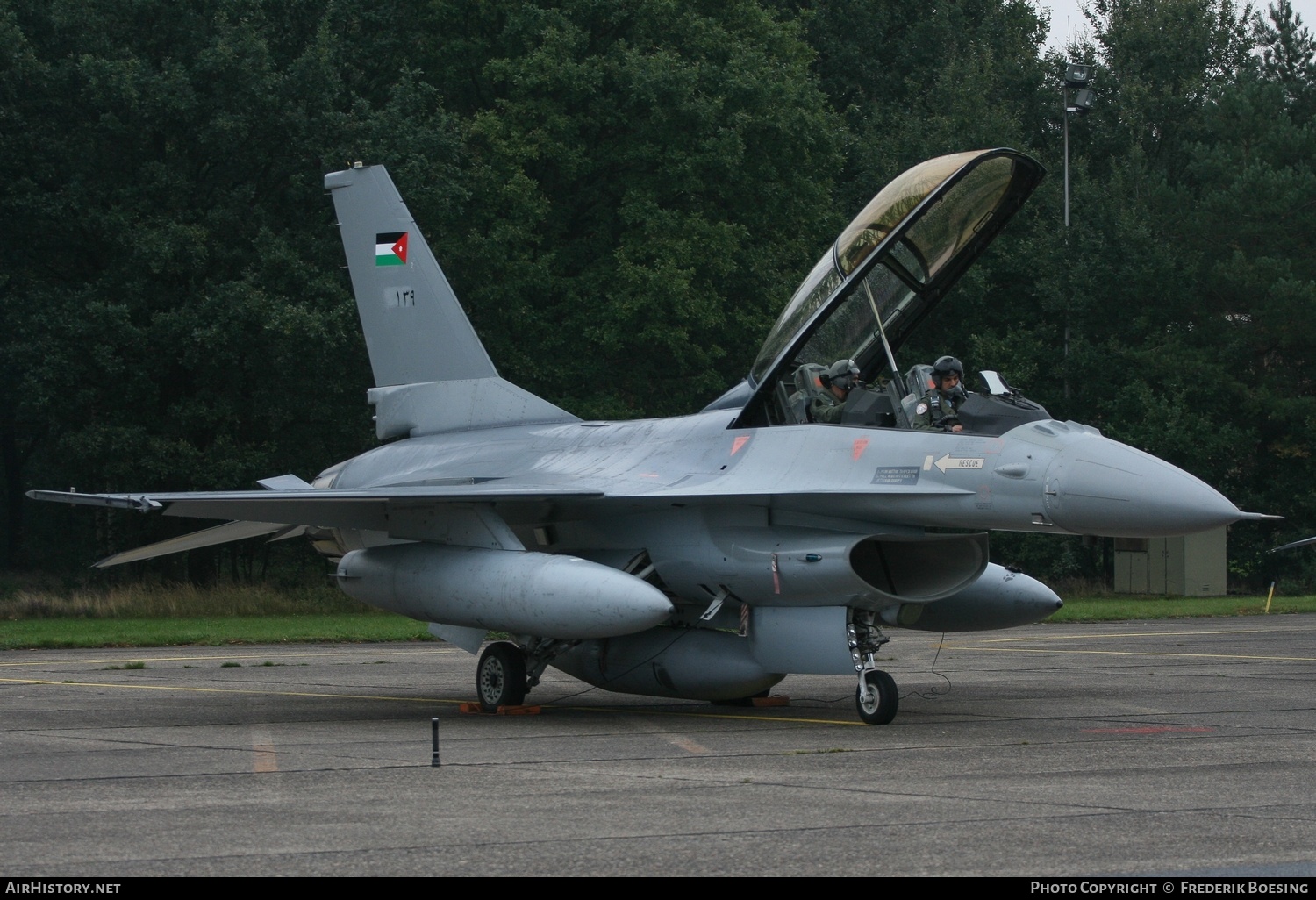Aircraft Photo of 139 | General Dynamics F-16BM Fighting Falcon | Jordan - Air Force | AirHistory.net #717494