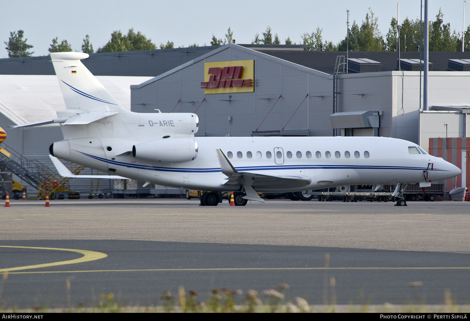 Aircraft Photo of D-ARIE | Dassault Falcon 7X | AirHistory.net #717496