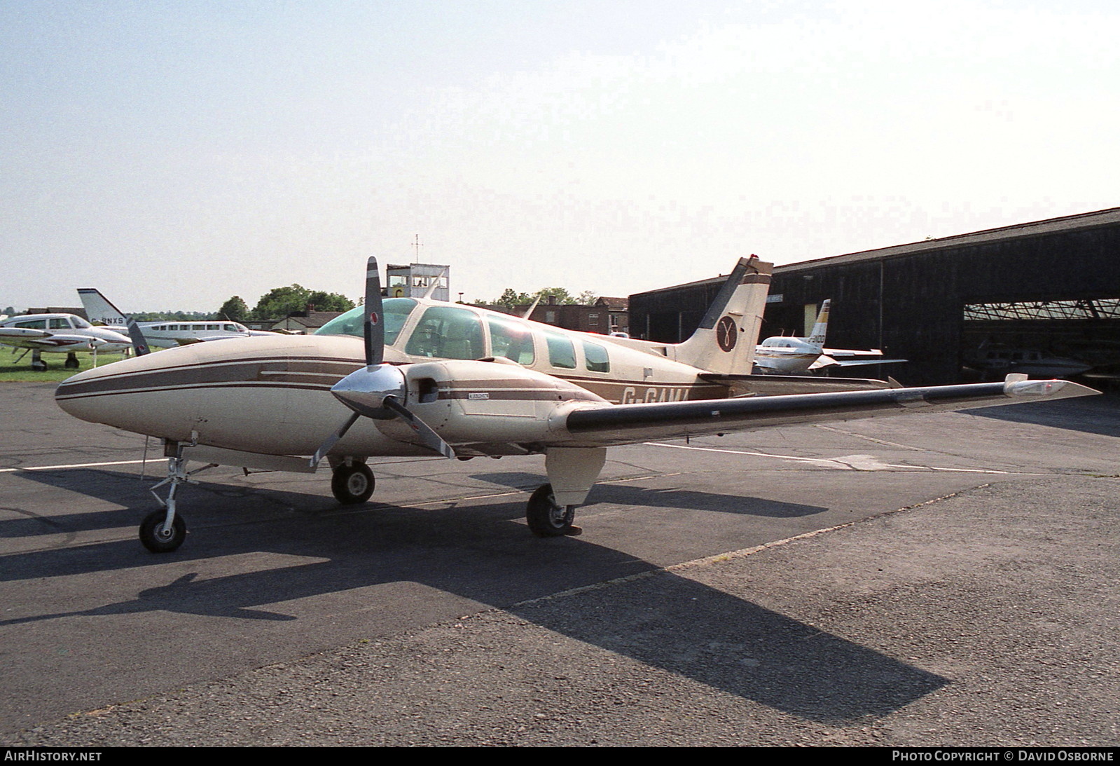 Aircraft Photo of G-GAMA | Beech 58 Baron | Gama Aviation | AirHistory.net #717508