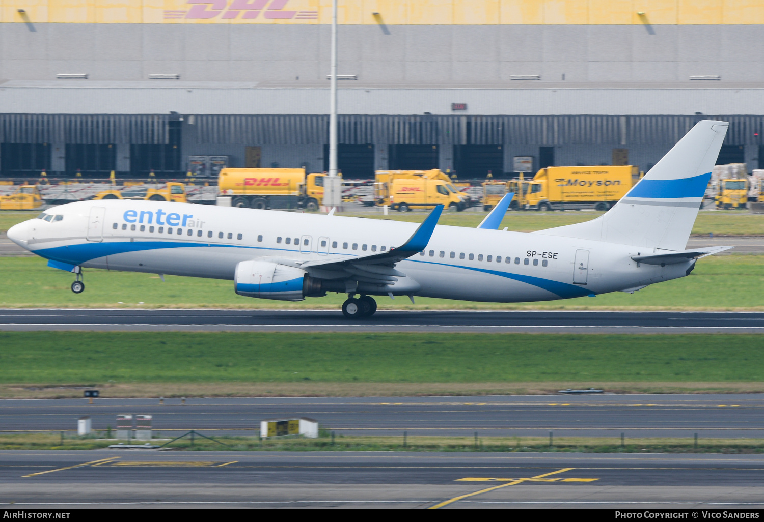 Aircraft Photo of SP-ESE | Boeing 737-8Q8 | Enter Air | AirHistory.net #717570
