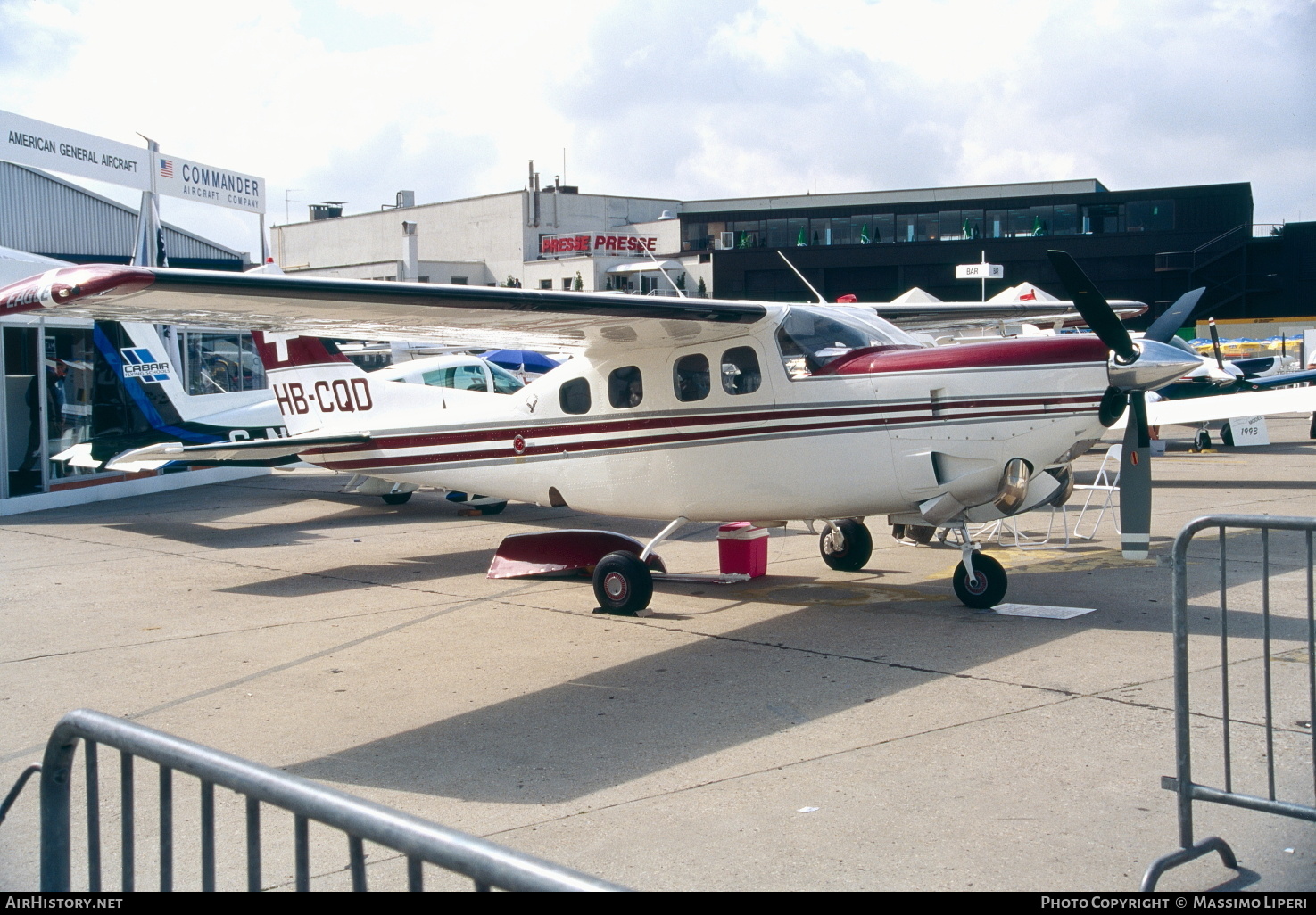 Aircraft Photo of HB-CQD | Cessna P210N Silver Eagle | AirHistory.net #717575