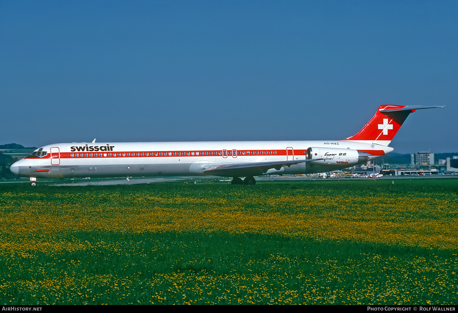 Aircraft Photo of PH-MBZ | McDonnell Douglas MD-82 (DC-9-82) | Swissair | AirHistory.net #717577