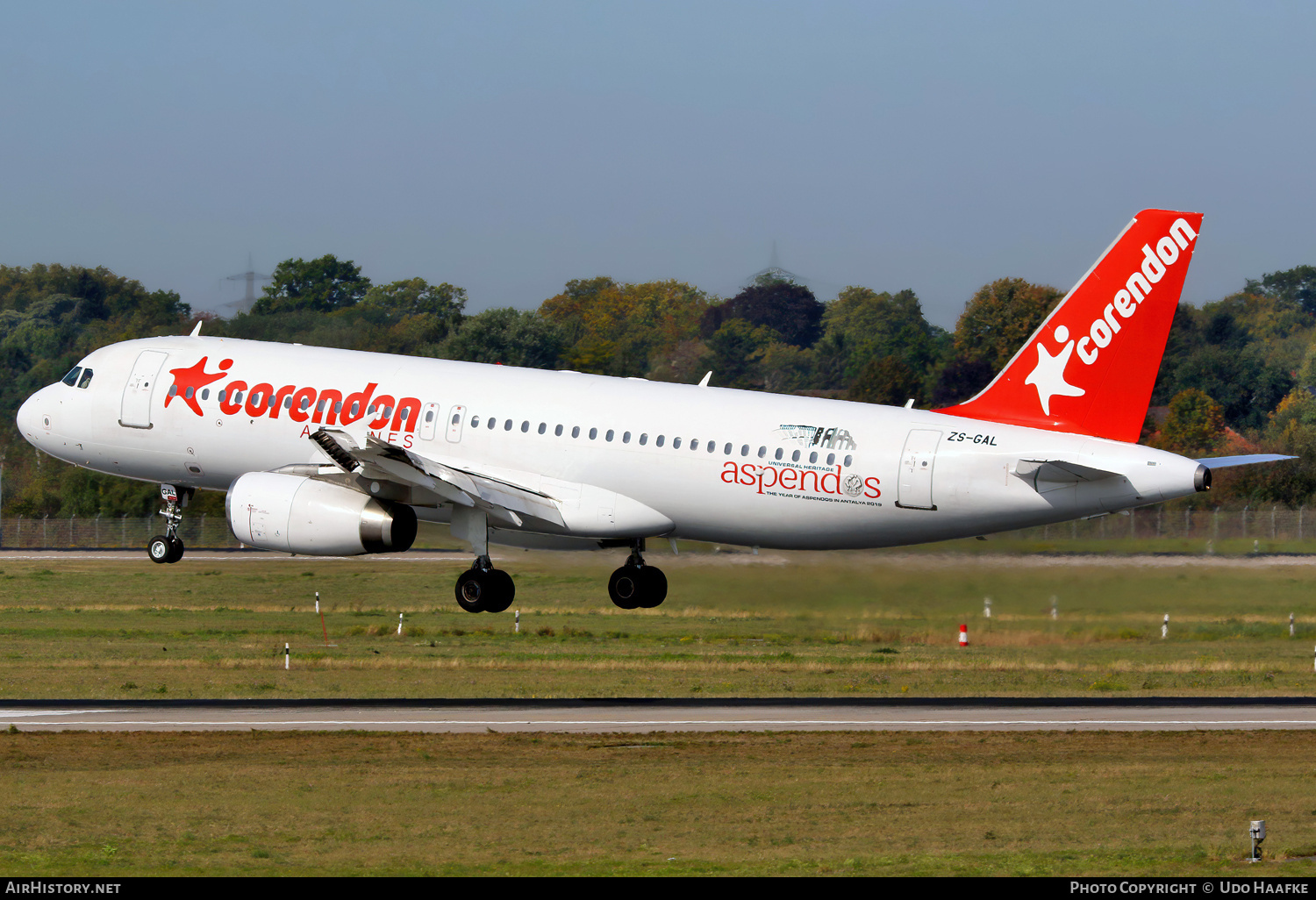 Aircraft Photo of ZS-GAL | Airbus A320-231 | Corendon Airlines | AirHistory.net #717586