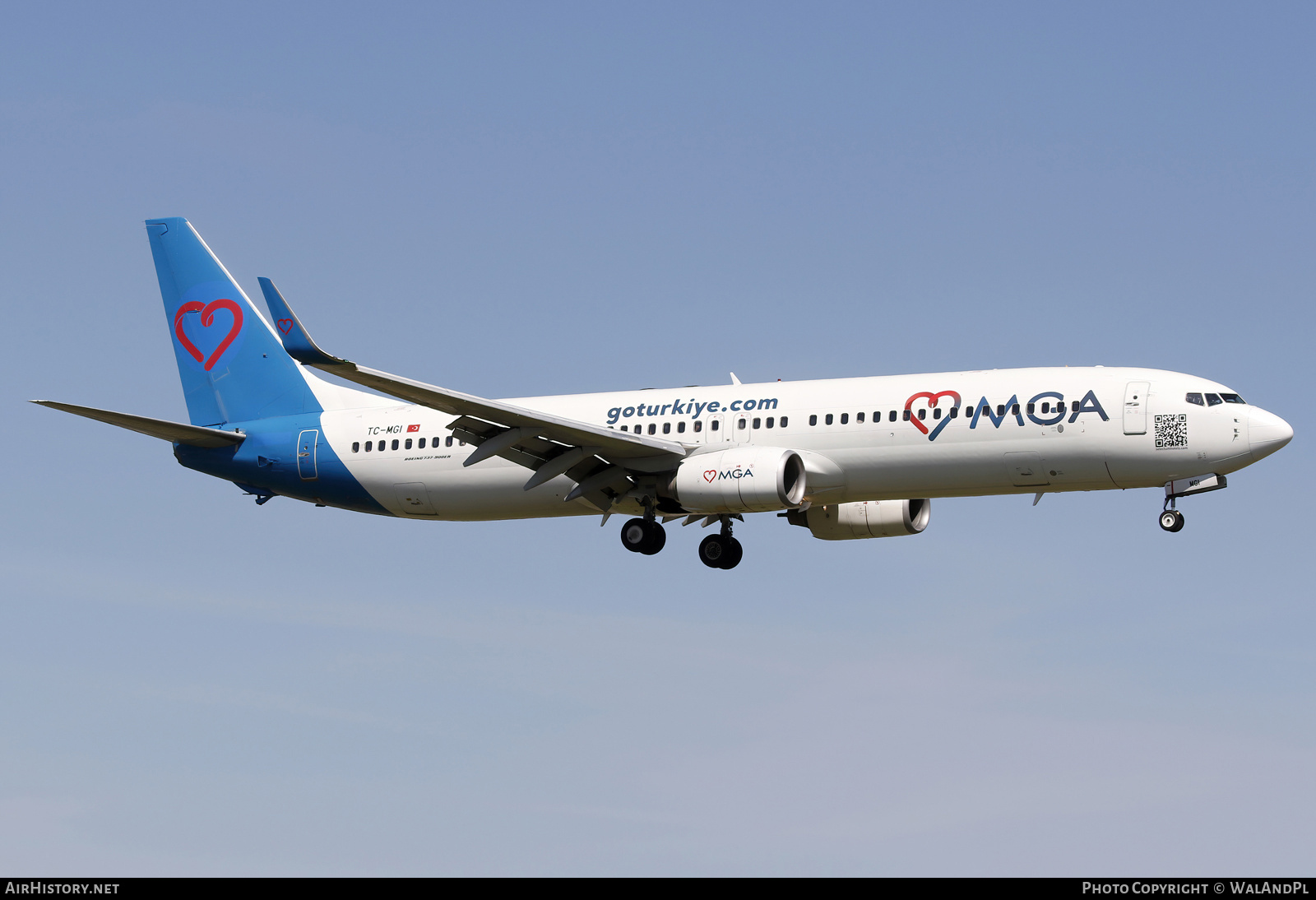 Aircraft Photo of TC-MGI | Boeing 737-94X/ER | MGA - Mavi Gok Aviation | AirHistory.net #717588