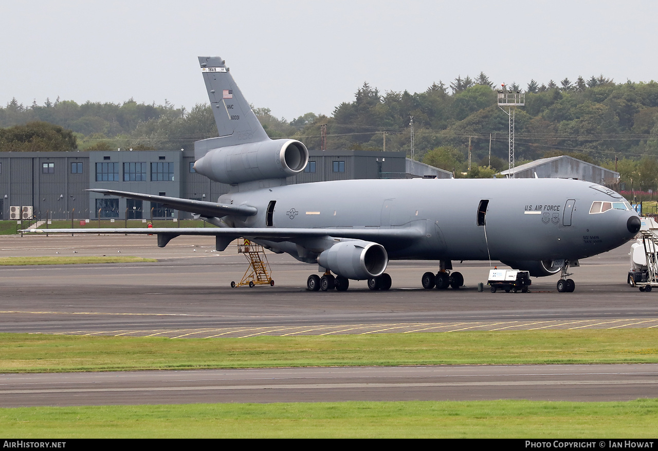 Aircraft Photo of 86-0031 / 60031 | McDonnell Douglas KC-10A Extender (DC-10-30CF) | USA - Air Force | AirHistory.net #717596